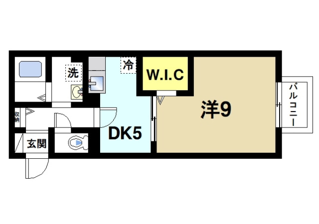 グランドゥール西大寺の間取り図4