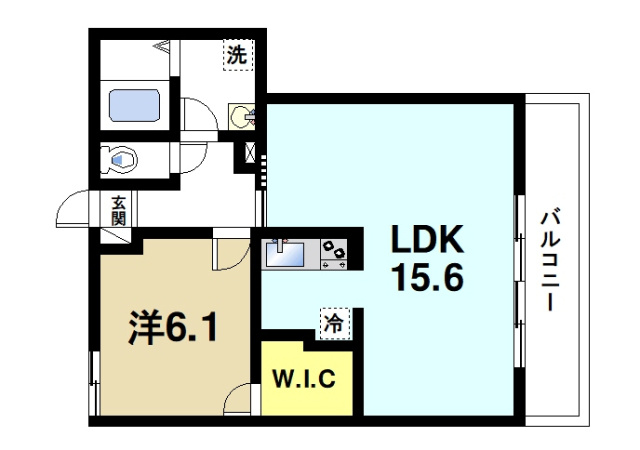 アンジュ高天の間取り図4