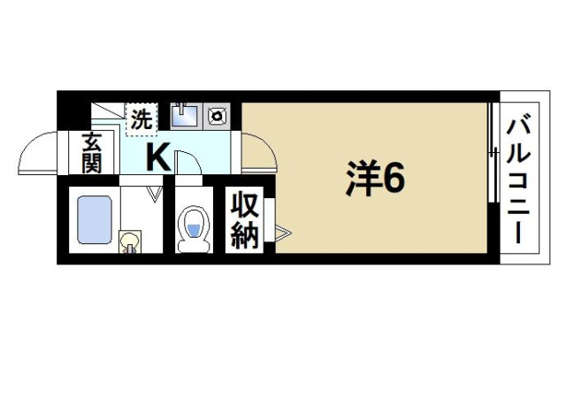 チェルヴォ（阪新屋町）の間取り図1