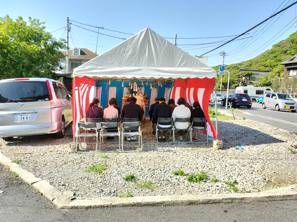 新社屋　地鎮祭の画像