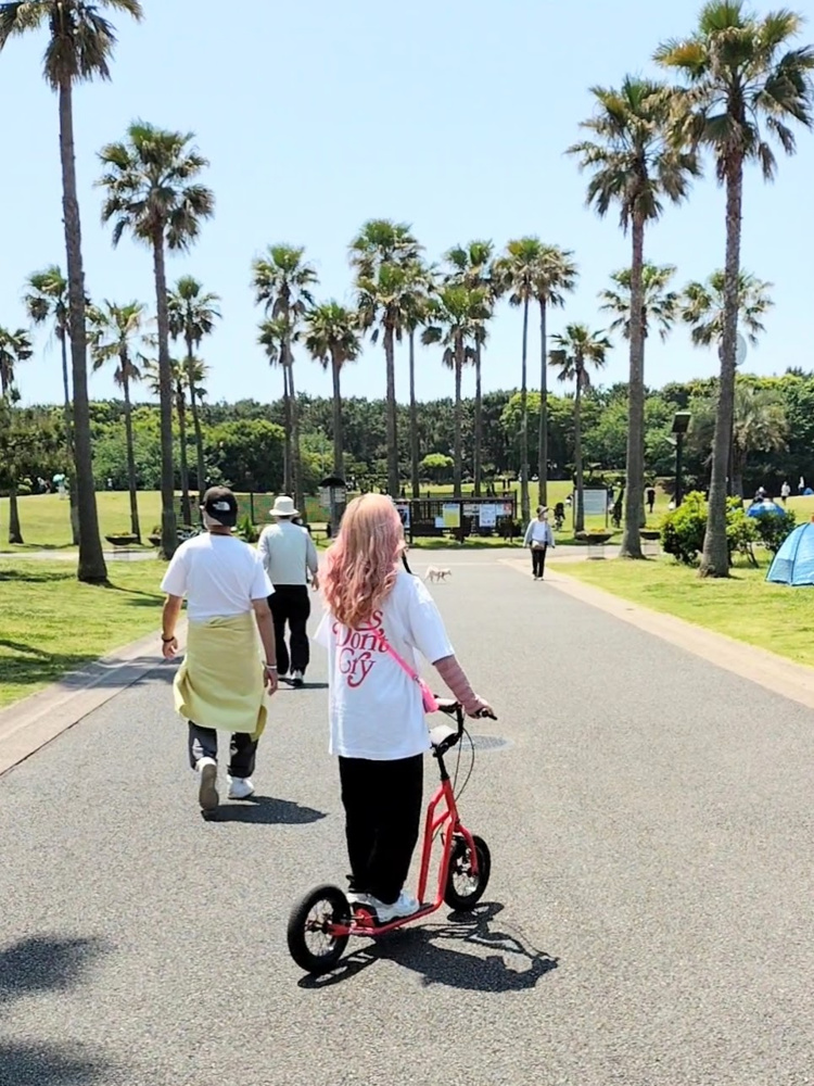 混雑回避！ビーチで休息（2022.5.5）の画像