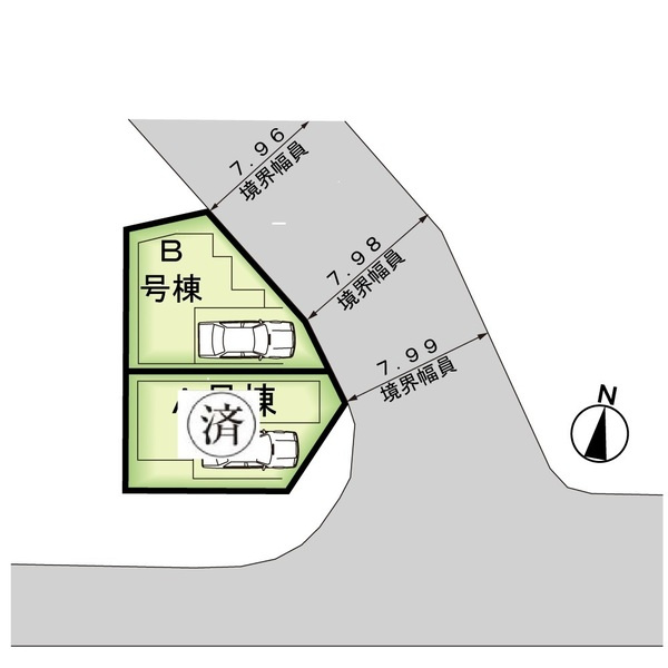 大口仲町A号棟ご成約となりましたの画像