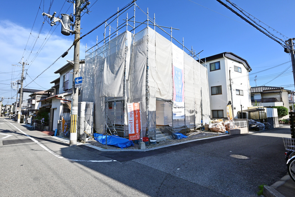 【現場進捗】西宮市里中町1丁目新築戸建｜限定1邸の最新情報です。の画像