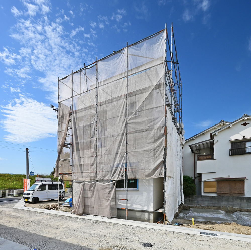 【現場進捗】尼崎市元浜町4丁目新築戸建｜全4区画の最新情報です。の画像