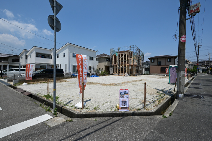 【現場進捗】伊丹市荻野2丁目新築戸建｜「ハッピータウン」伊丹荻野全5区画の最新情報です。の画像