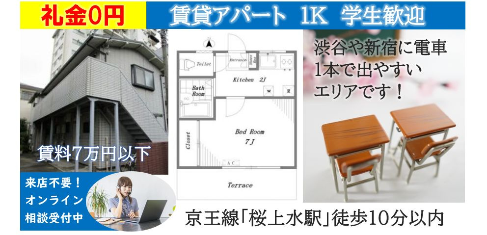 【ライラック桜上水Ⅰ】