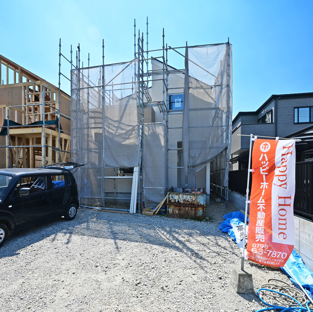 【現場進捗】宝塚市宝梅1丁目新築戸建｜全7区画の最新情報です。の画像