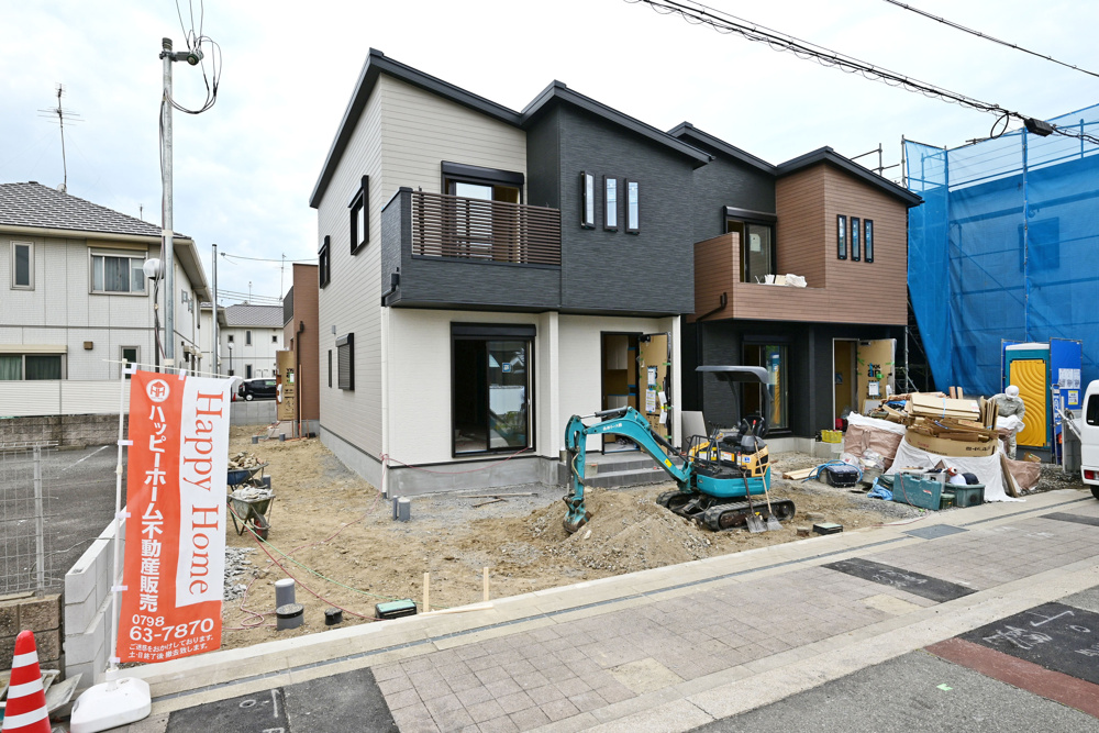 【現場進捗】尼崎市築地4丁目新築戸建｜全7区画の最新情報です。の画像