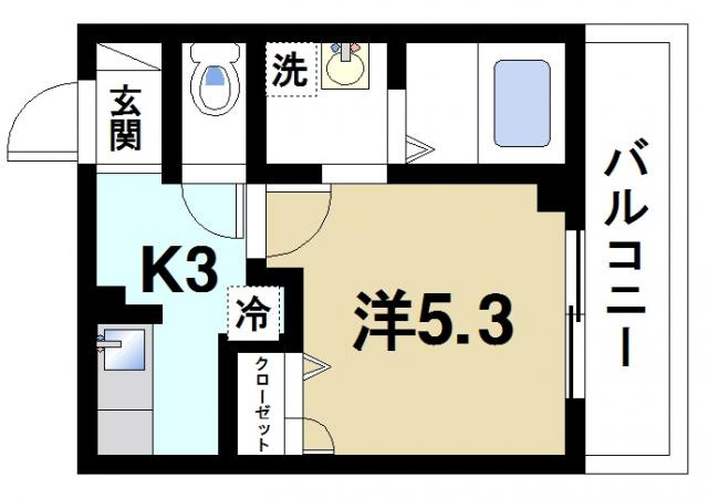 サウス・マ・メゾンの間取り図2