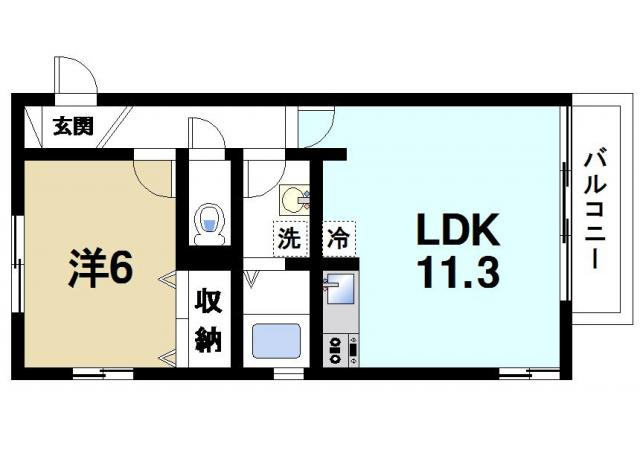 メゾン・ド・来夢の間取り図3