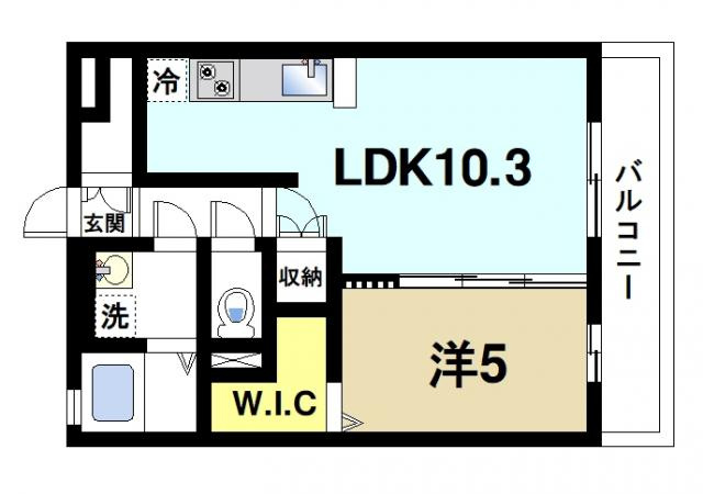 メゾン・ド・来夢の間取り図1