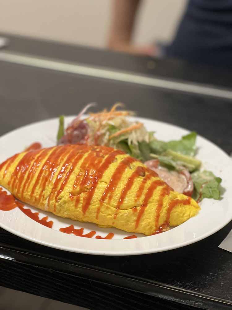 街の洋食屋さんの画像