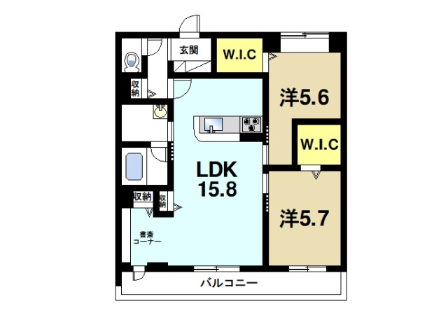 ＳｈａＭａｉｓｏｎ　Ｌｅａ　Ｌａｎｉの間取り図4