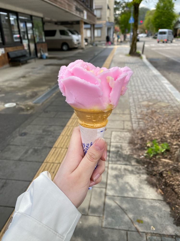ババヘラアイスの画像