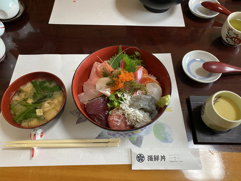 行田で海鮮丼！の画像