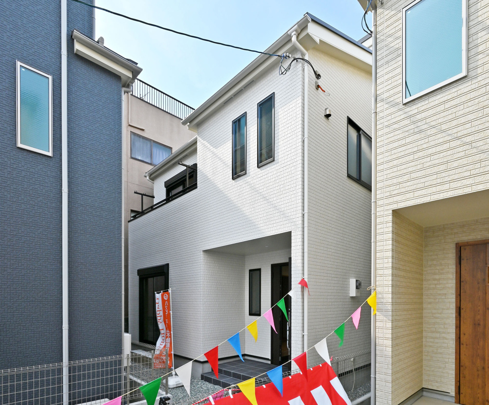 【現場進捗】尼崎市東難波町5丁目新築戸建｜残2区画の最新情報です。の画像