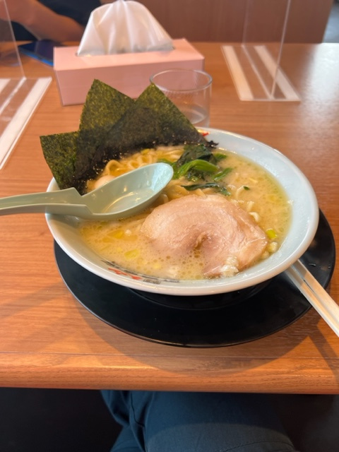 真夏日のラーメンの画像