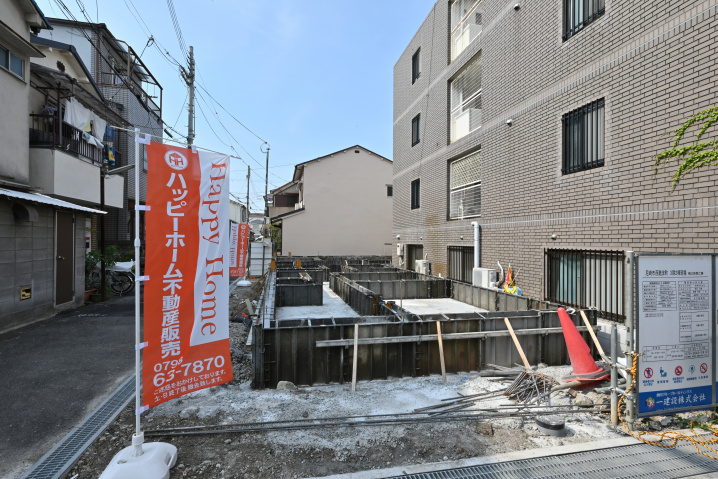 【現場進捗】尼崎市西難波町2丁目新築戸建｜限定2邸の最新情報です。の画像