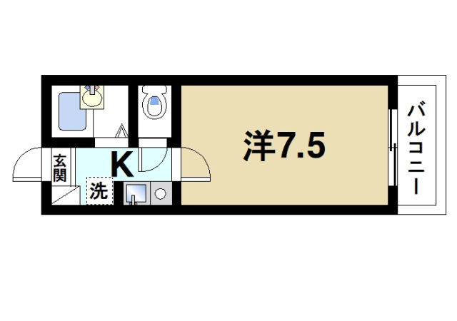 ラ・パストラールの間取り図1