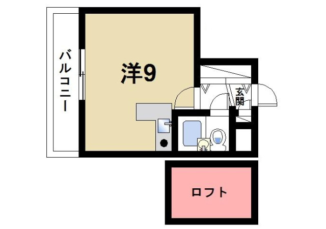 リバーヒル帝塚山の間取り図7