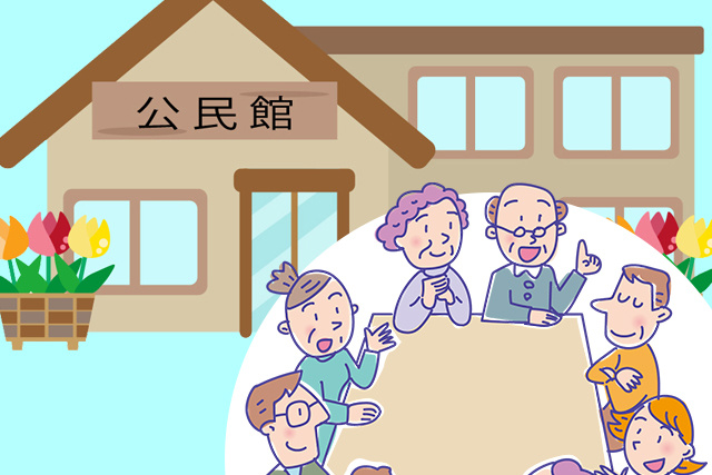 武庫川女子大学近くの鳴尾町にある「鳴尾公民館」をご紹介の画像