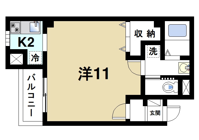 パイン　ヒルの間取り図3