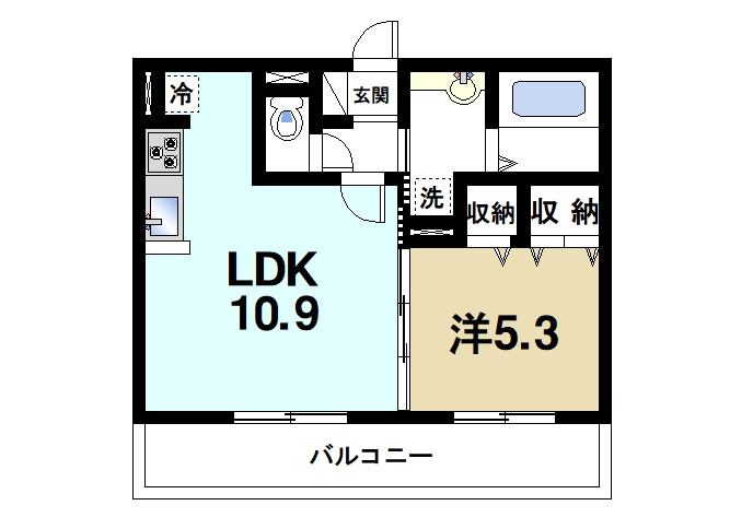 セゾン デ スリジェールの間取り図2