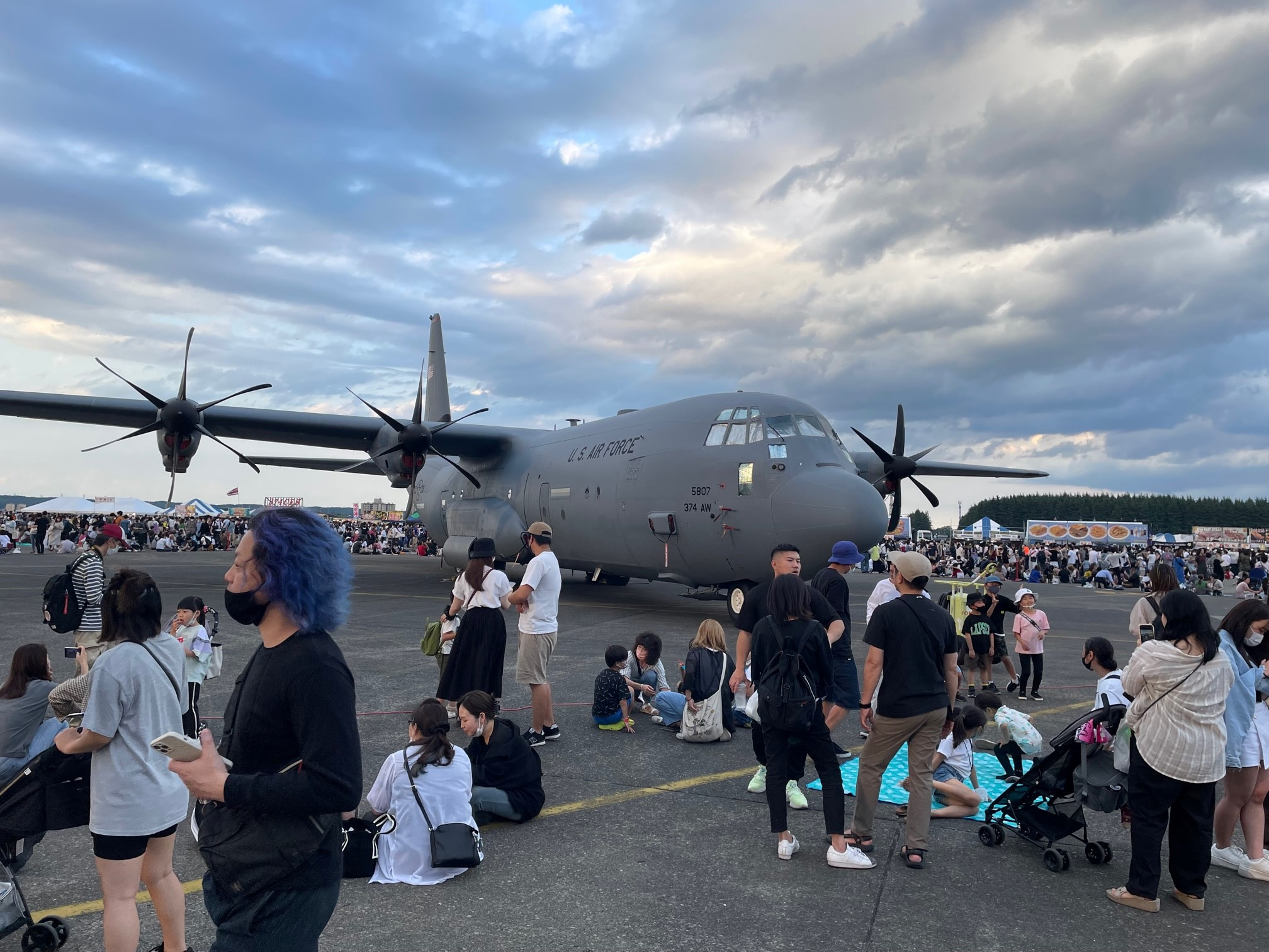 横田基地の画像