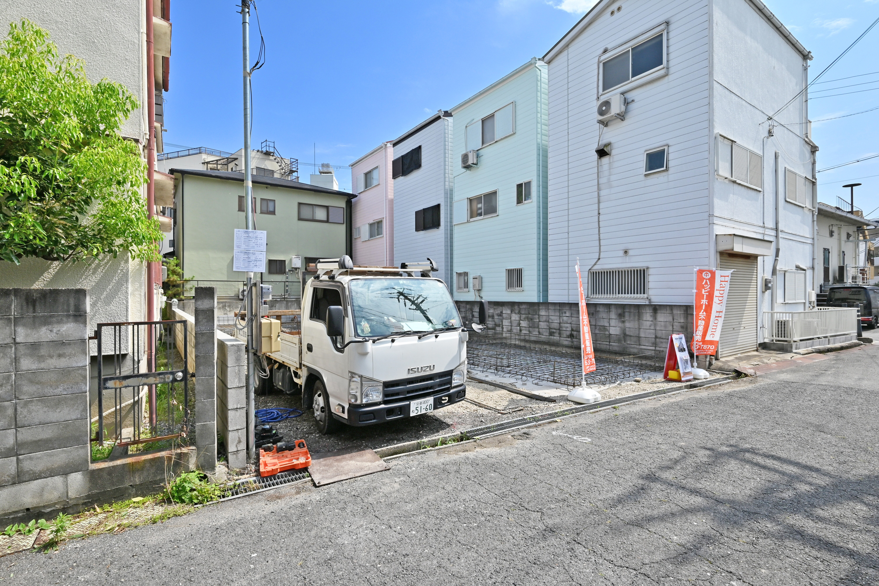 【現場進捗】大阪市東淀川区井高野1丁目新築戸建|限定2邸の最新情報です。の画像