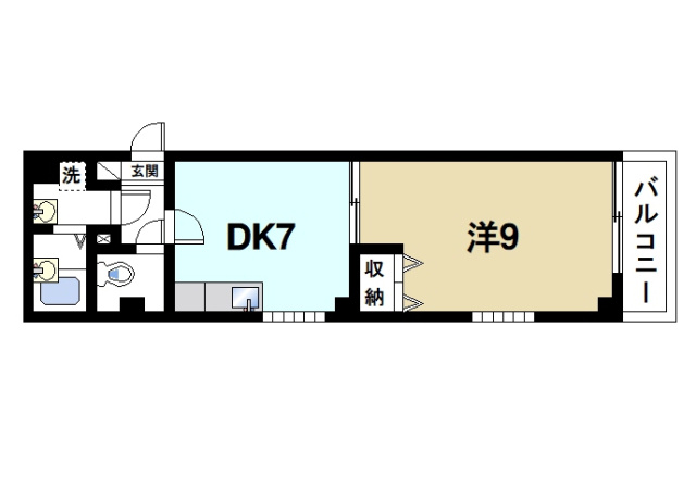 エスポワール内侍原Ⅰの間取り図2