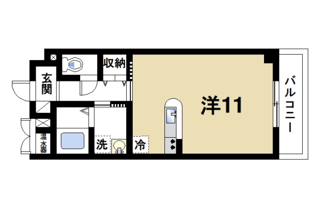 ベルドミール（南半田西町）の間取り図1