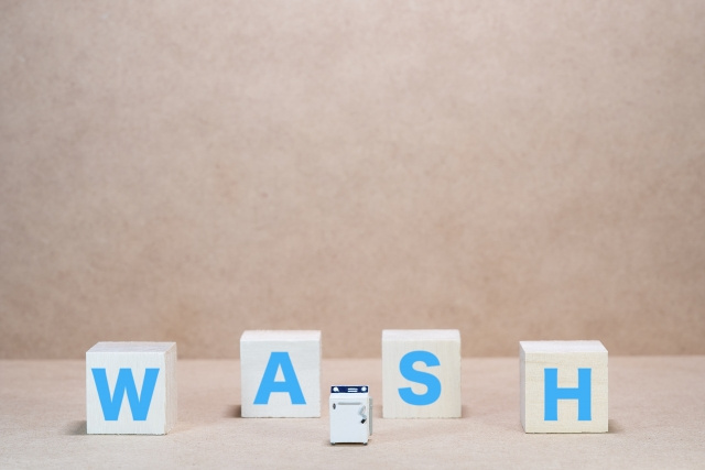 一人暮らしでは週に2～3回の洗濯が一般的