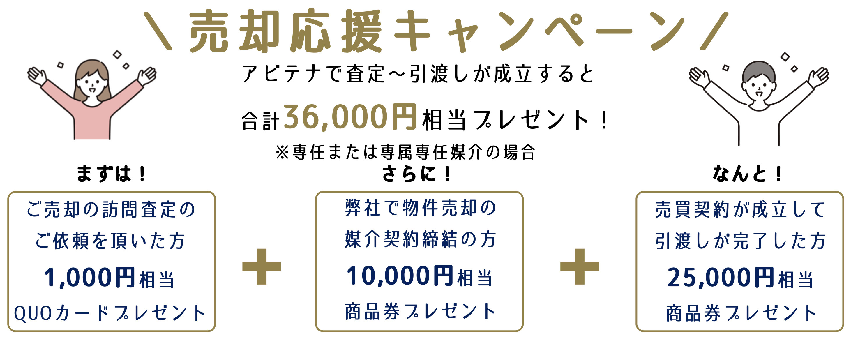 ＼売却応援キャンペーン／の画像