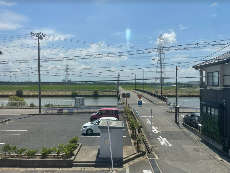 新潟市中央区　土地の地形と道路幅の画像