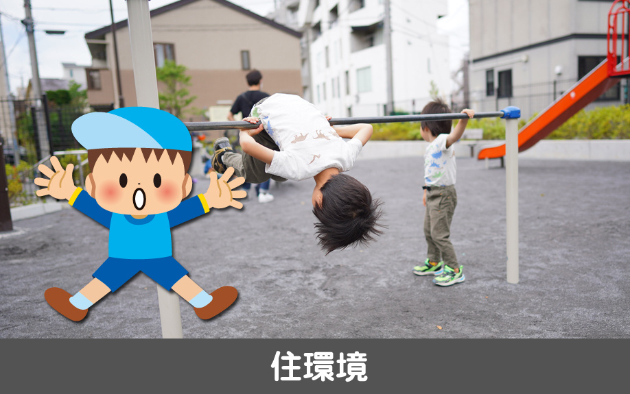名古屋市熱田区にある旗屋小学校学区の住環境