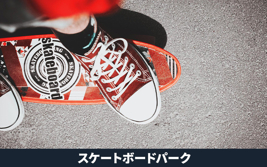 堺市中区の原池公園にあるスケートボードパークについて