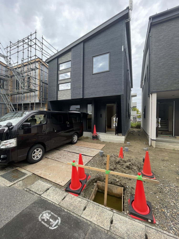 新潟市中央区　建築中の新築建売見れちゃうですの画像