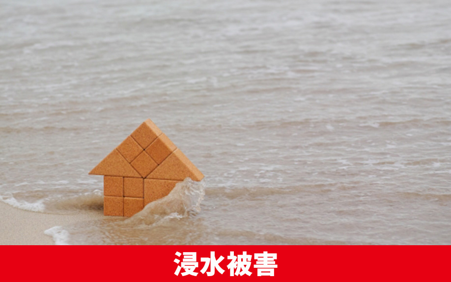 川沿いの家が浸水被害を受けた場合の影響