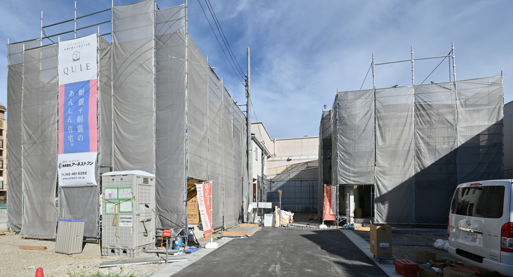 【現場進捗】伊丹市中野北新築戸建全3区画｜先行分譲の3区画の最新情報です！の画像