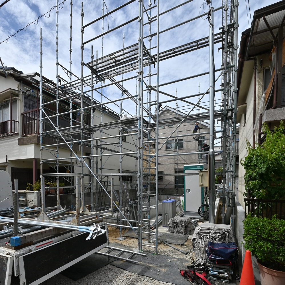 【現場進捗】尼崎市塚口本町3丁目新築戸建｜限定1邸の最新情報です！の画像