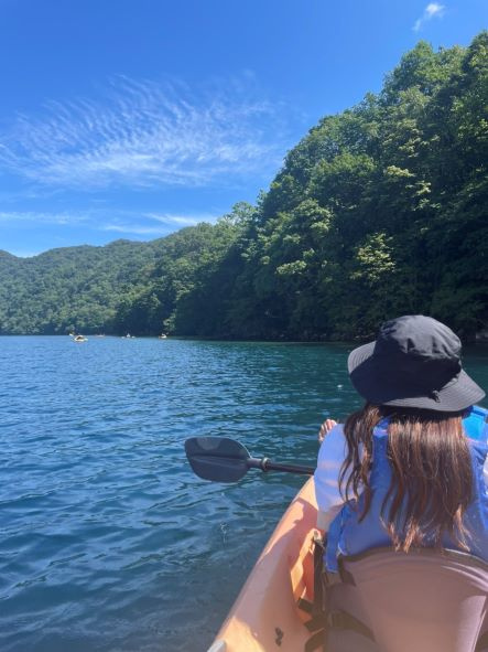 大自然に囲まれての画像