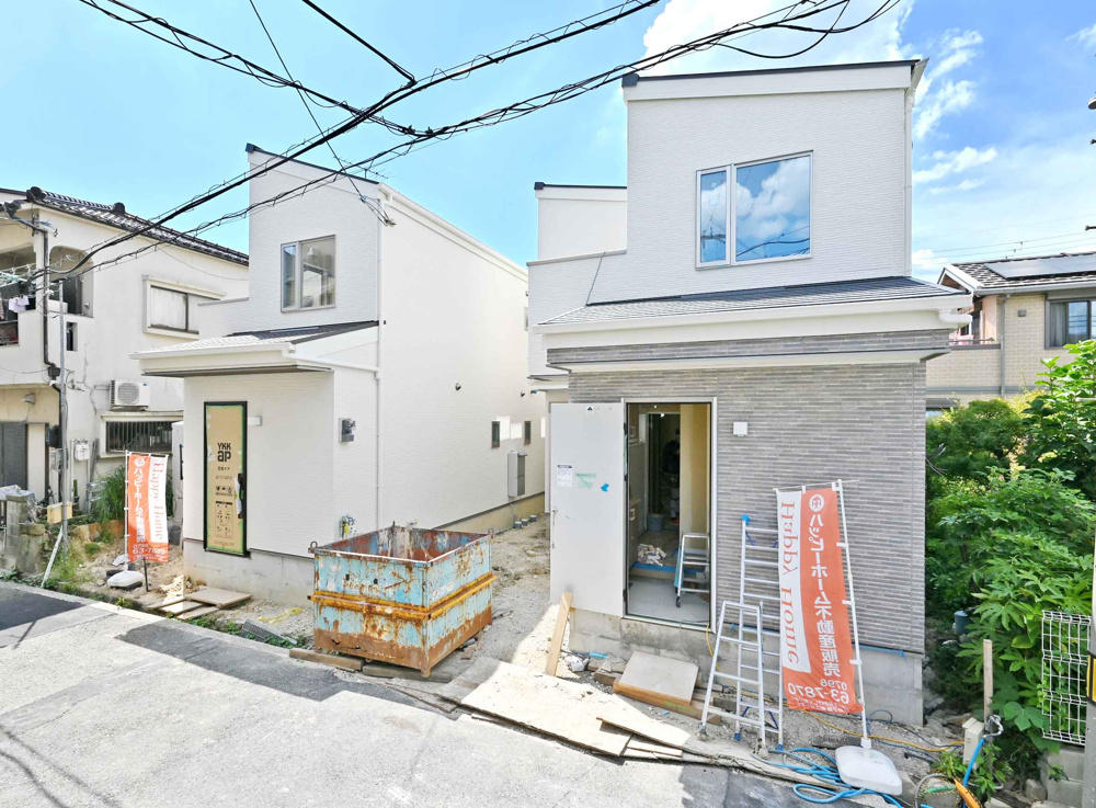 【現場進捗】尼崎市塚口町5丁目新築戸建｜限定2区画の最新情報です。の画像