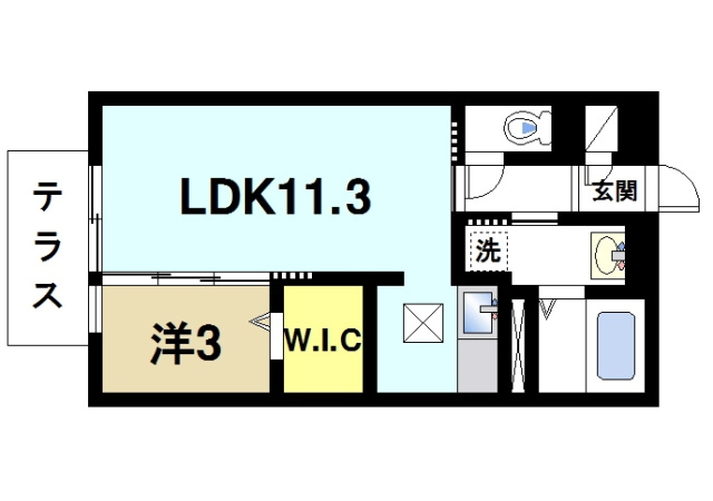 Hau‘oli’sNARA(ハウオリーズナラ）の間取り図1