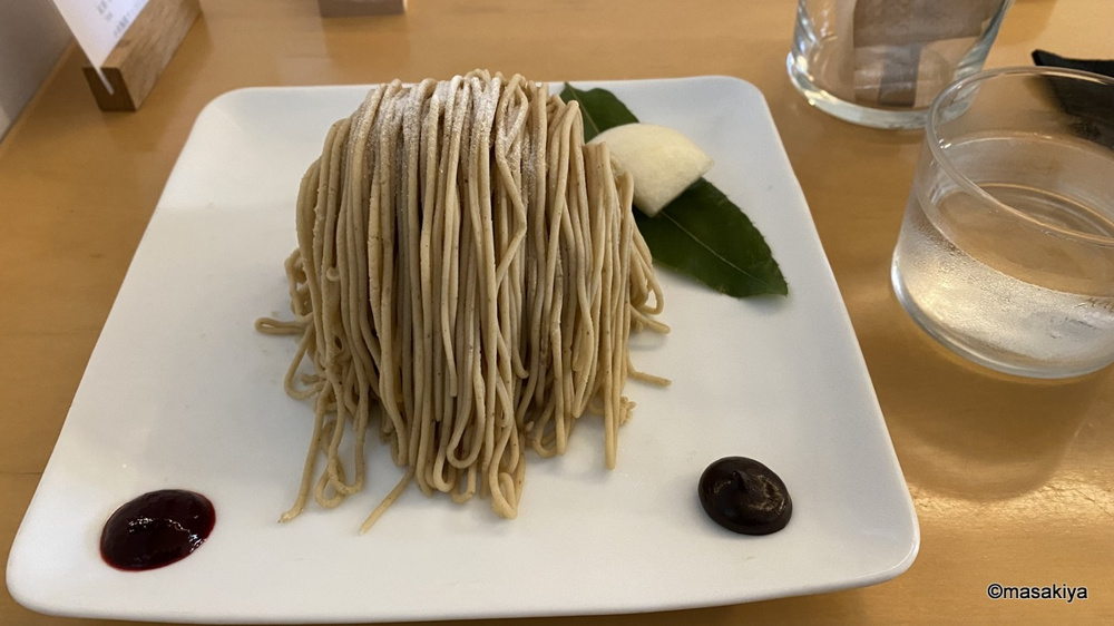一人モンブランの画像