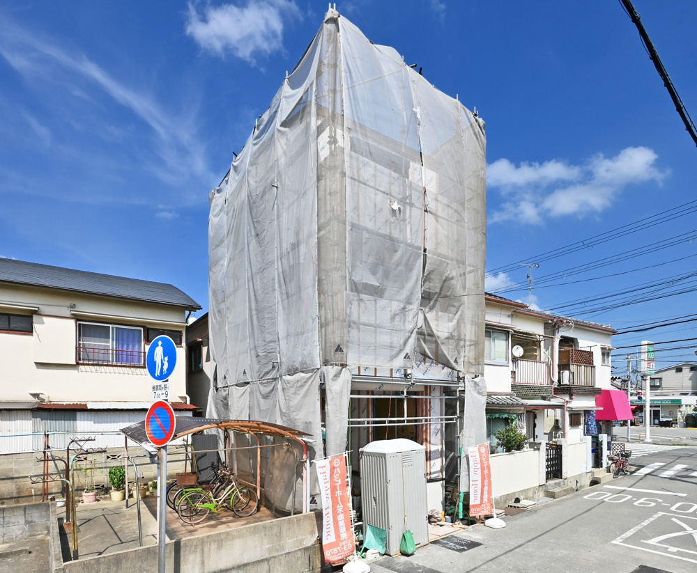 【現場進捗】尼崎市浜田町３丁目新築戸建て｜限定１邸の最新情報です。の画像
