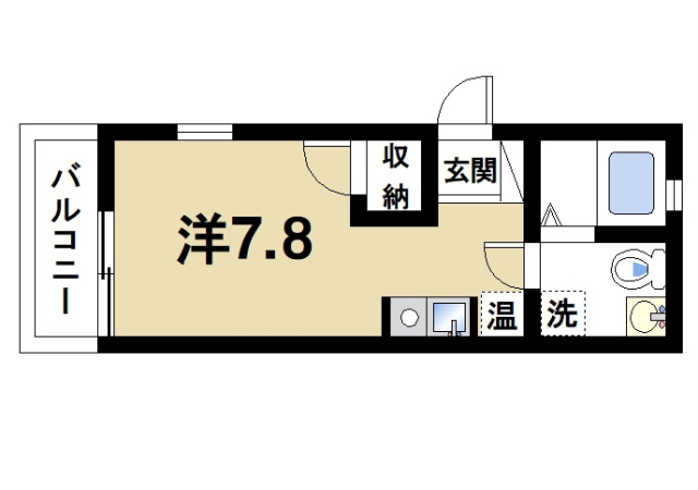 ホワイトハウスP-1の間取り図1