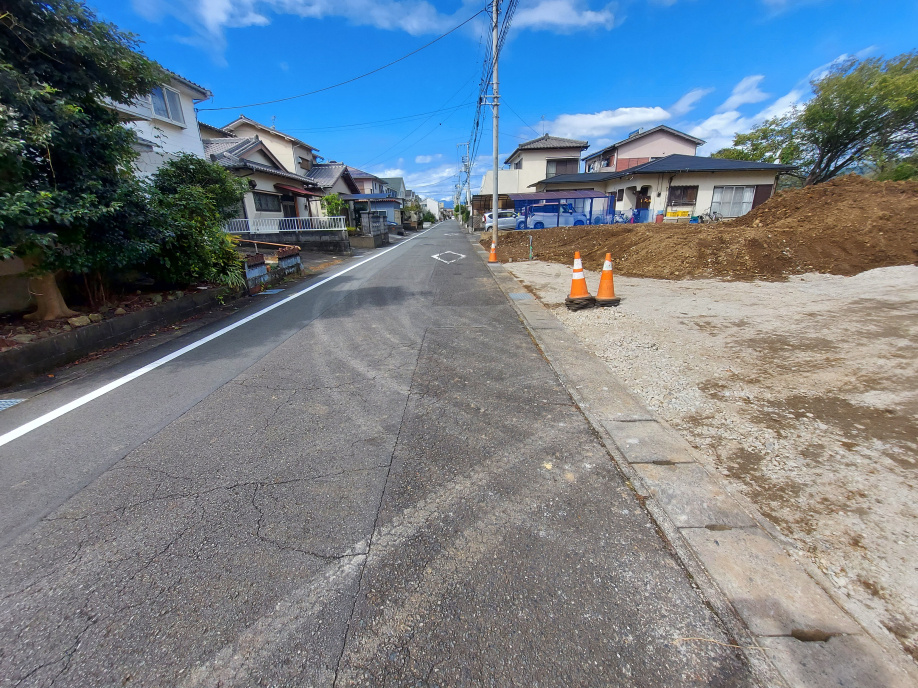 弊社分譲地　現在造成工事中の画像