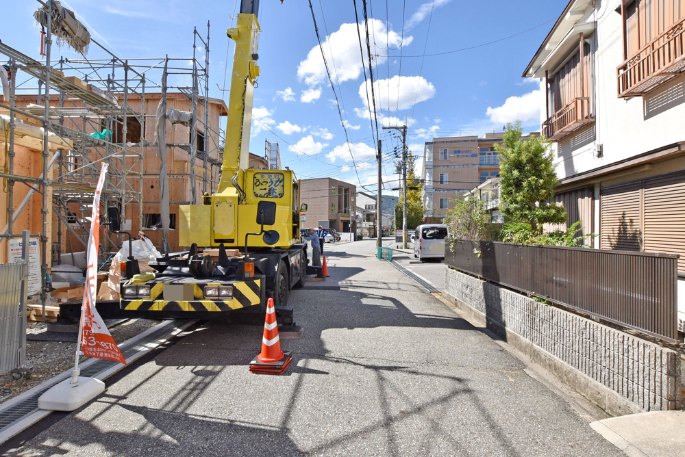【現場進捗】宝塚市向月町新築戸建て｜全3区画の最新情報です！の画像