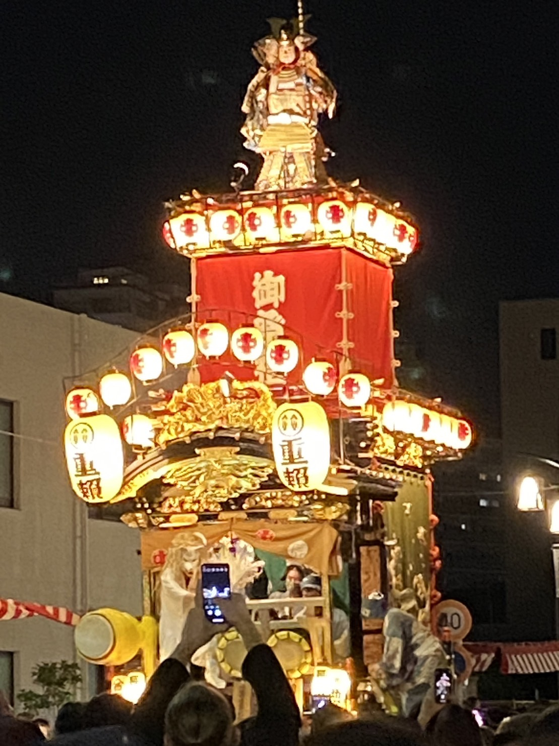 地元のお祭りの画像