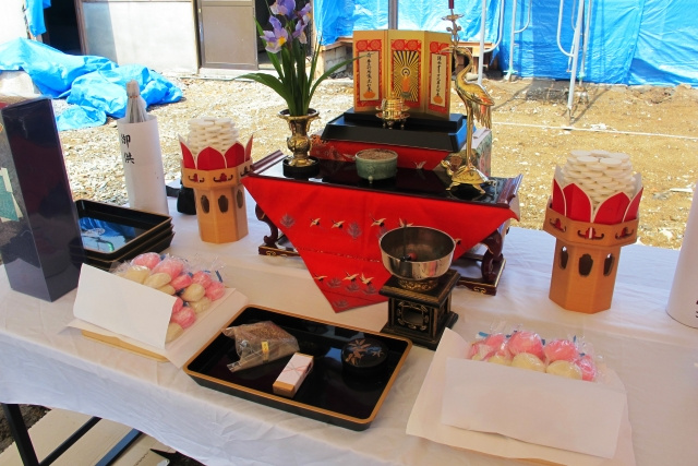 住宅を建築時におこなう儀式とは？地鎮祭・上棟式・竣工式をご紹介！の画像